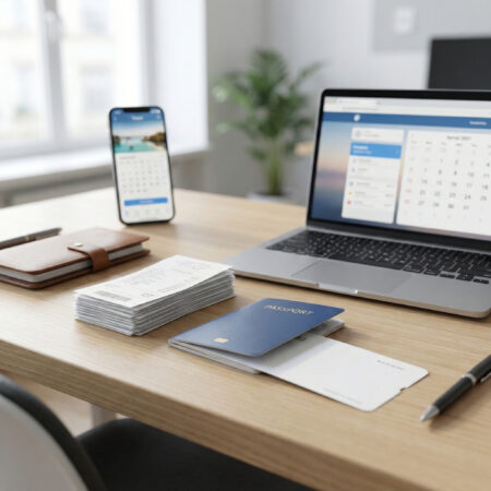 Reiseplanung und Unterstützung bei Erstattungen für Geschäftsreisen.