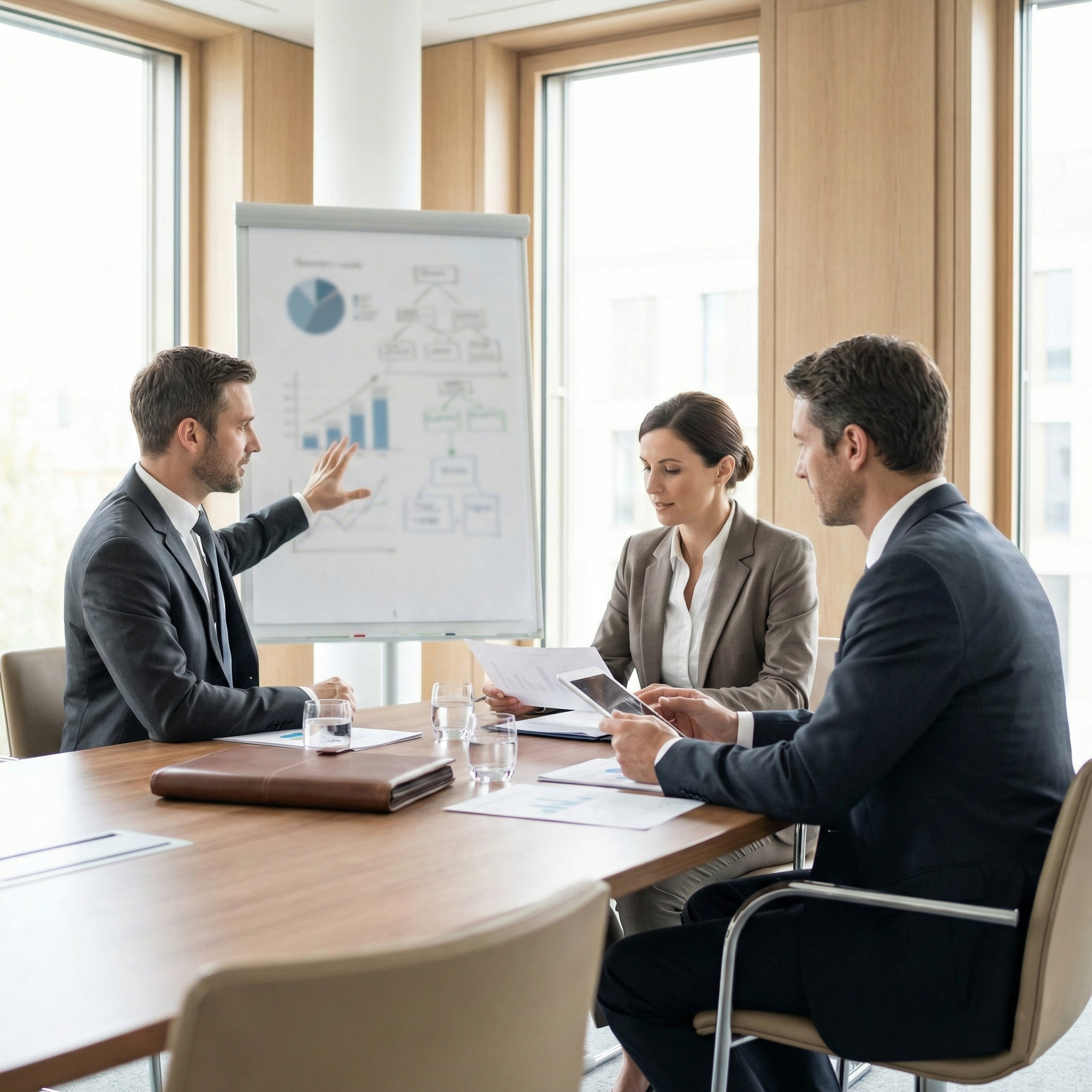 Unternehmensberatung zur Personalstrategie in moderner Geschäftsumgebung.